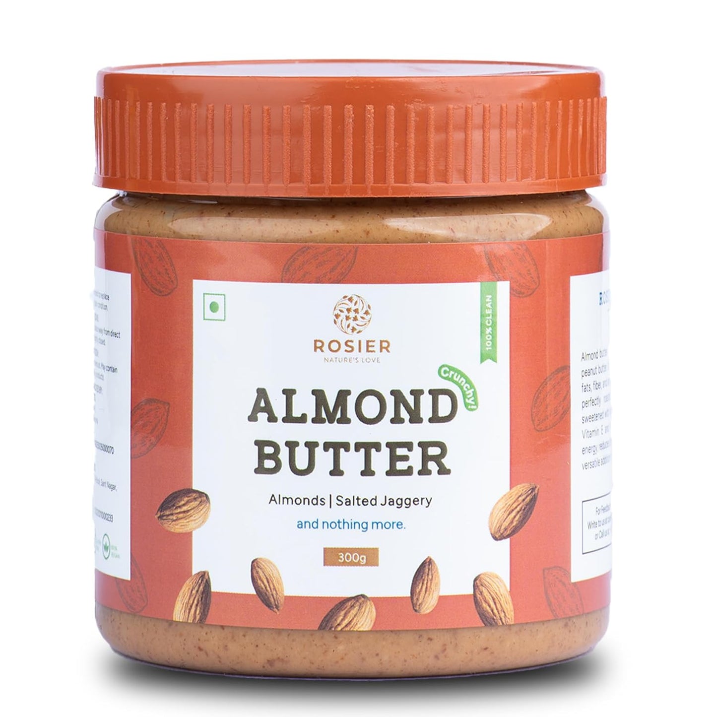 Wild Forest Honey 500gm + Almond Crunchy Nut Butter 300gm