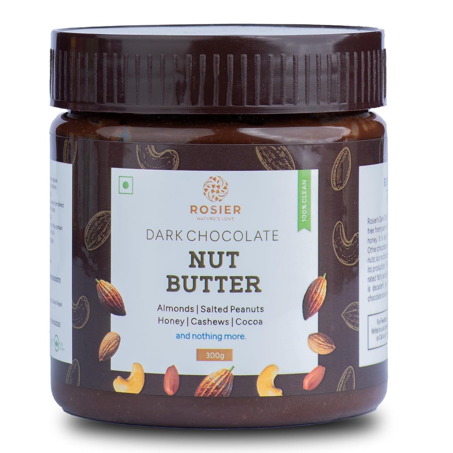 Wild Forest Honey 500gm + Dark Chocolate Nut Butter 300gm