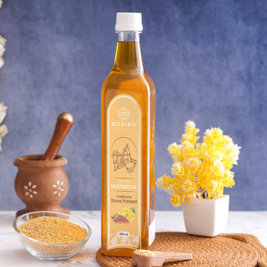 Stone Pressed Yellow Mustard Oil